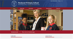 Desktop Screenshot of peckoverprimary.org